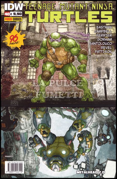 TEENAGE MUTANT NINJA TURTLES #    40